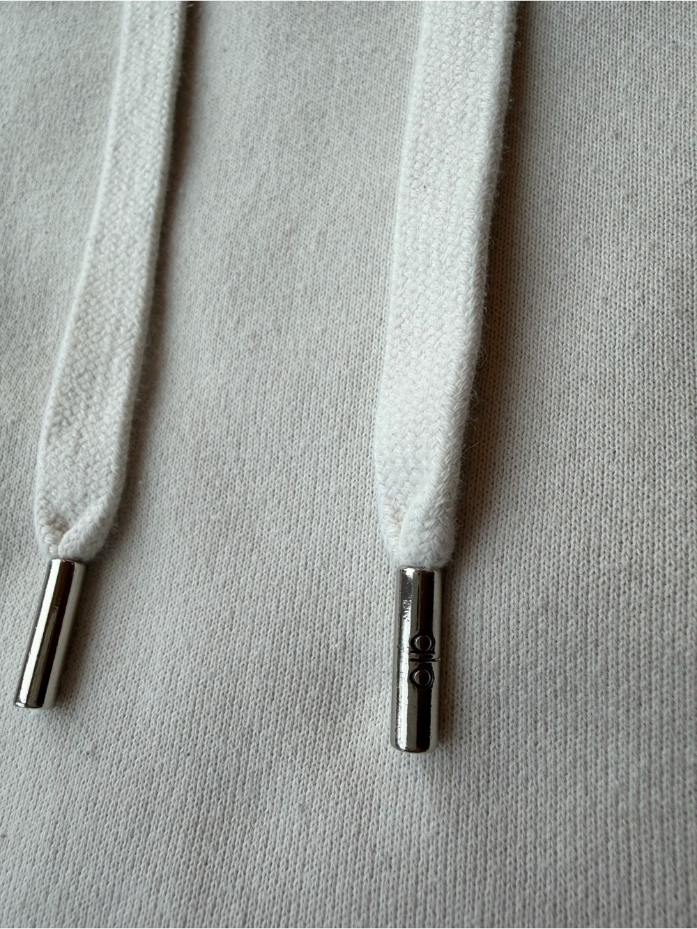 alo yoga accolade hoodie - bone - small - Picture 4 of 6
